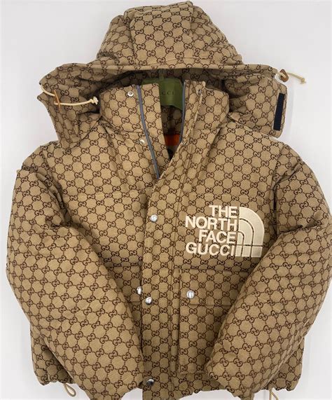 gucci gg puffer jacket|gucci puffer jacket north face.